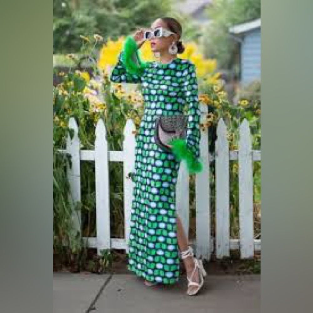 Anna SuI Velvet Daisies Dress